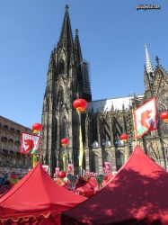 Kölner Dom, China Fest