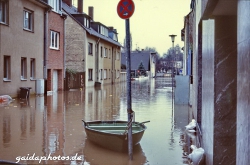 Hochwasser am Rhein