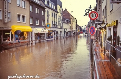 Hochwasser am Rhein