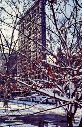 Schneesturm in New York City