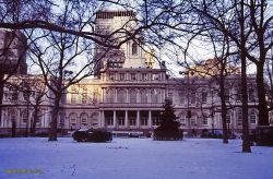 Schneesturm in New York City