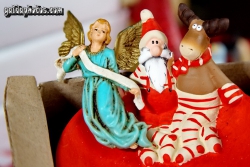 schöne Bilder zu Weihnachten: Engel, Weihnachtsmann, Elch