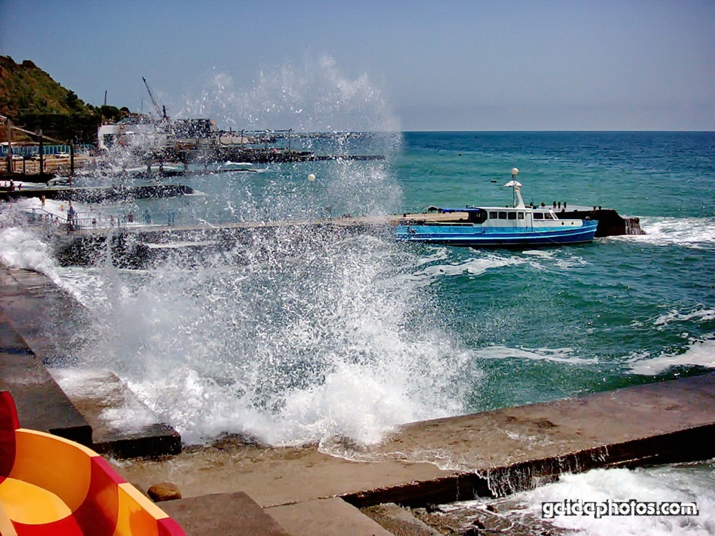 Yalta, Krim, Ukraine Schwarzes Meer